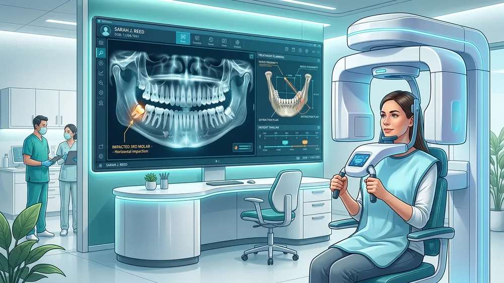 Wisdom tooth removal procedure at Dr. Shahid Islam Dental Clinic DHA Phase 5 Karachi